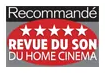 Atohm GT1-HD — récompense Recommandé 5 étoiles de la Revue du son et du home cinéma