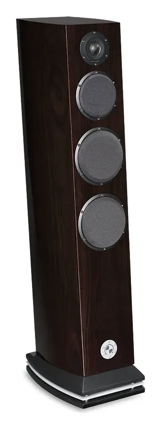 Atohm GT3-HD — finition Wengnut, avec grille