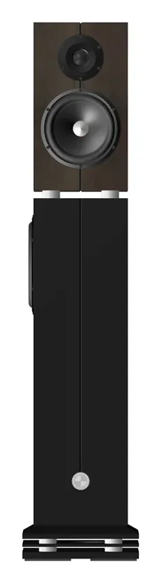 Atohm Kit Eurus SWB-25 — enceinte posée sur son caisson de basses, vue de face