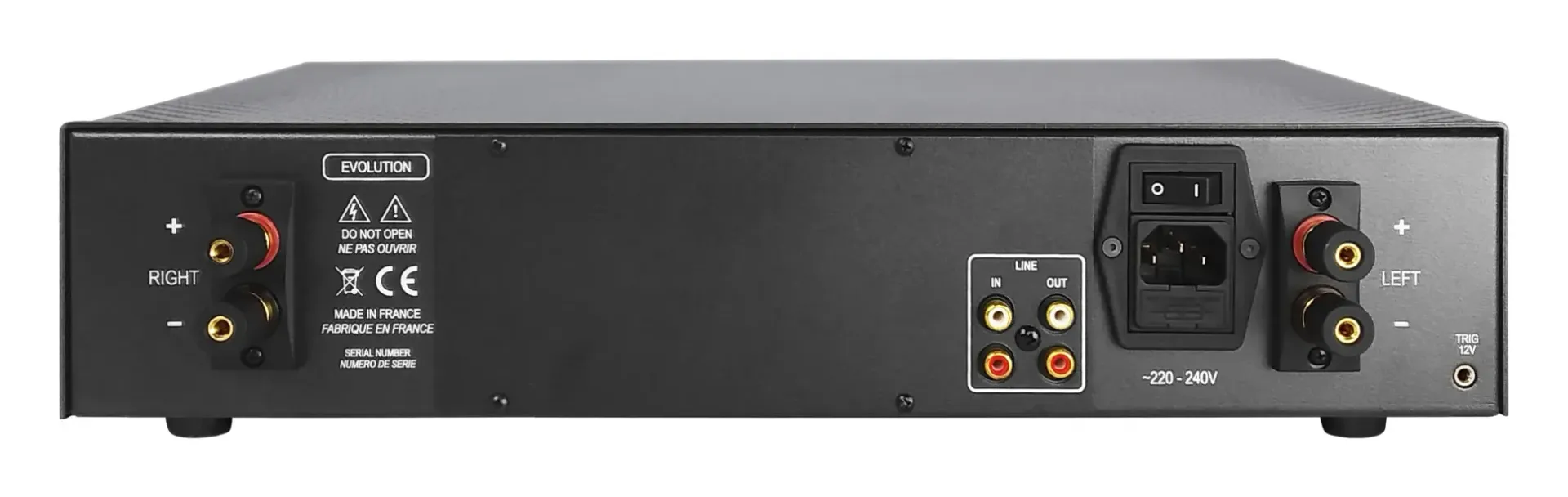 Atoll AM200 Evolution — face arrière
