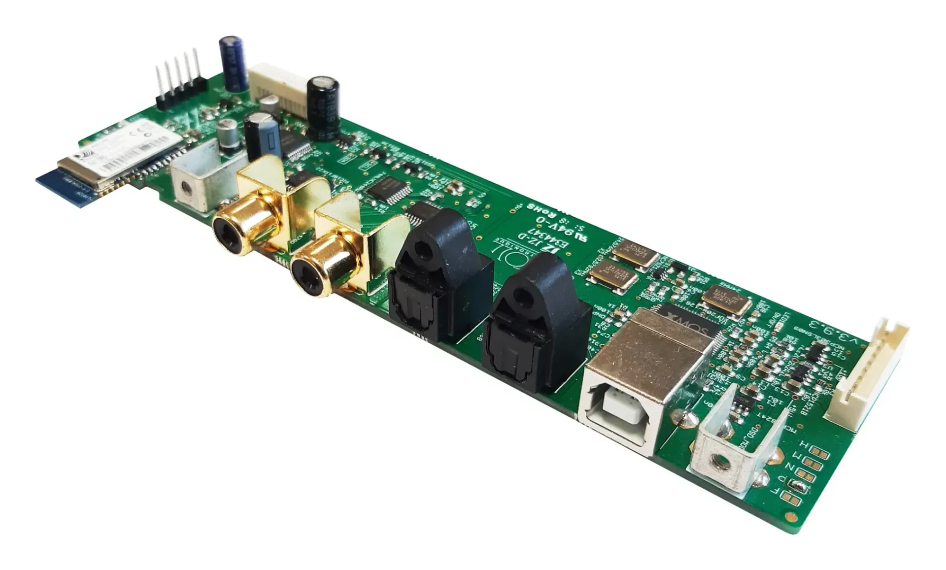 Atoll Carte DA200 — carte DAC : entrées coaxiales, optiques et USB, module Bluetooth