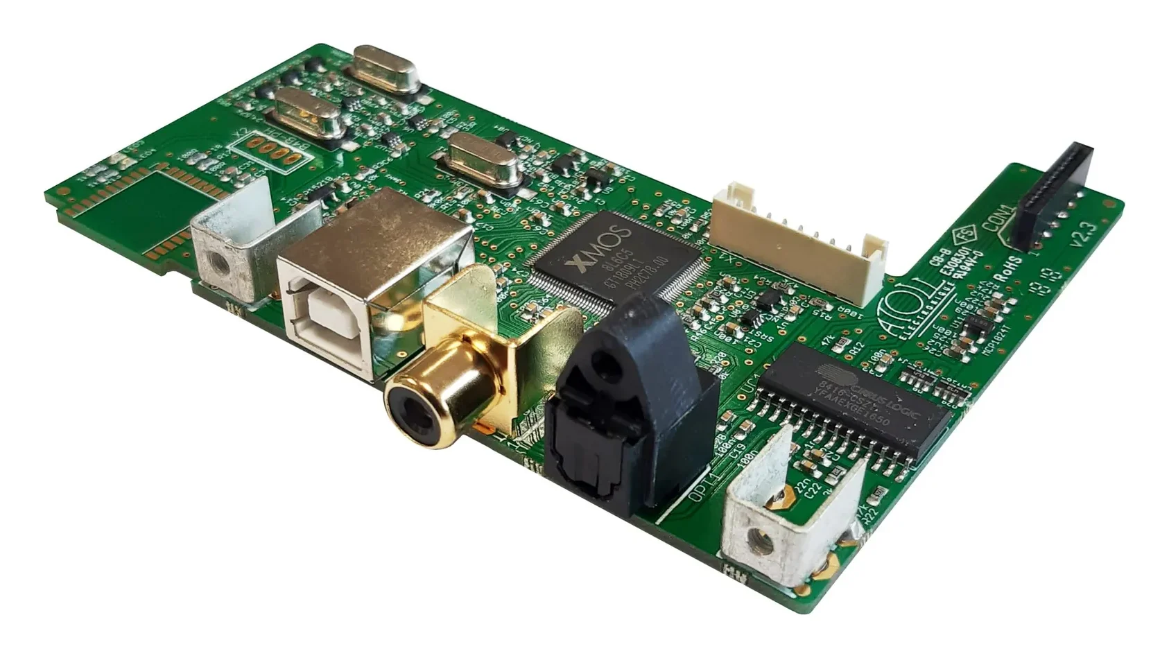 Atoll Carte DC200 — carte à trois entrées numériques pour lecteur CD : USB, coaxiale et optique