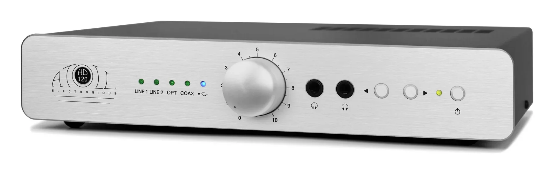 Atoll HD100 / HD120 — finition silver