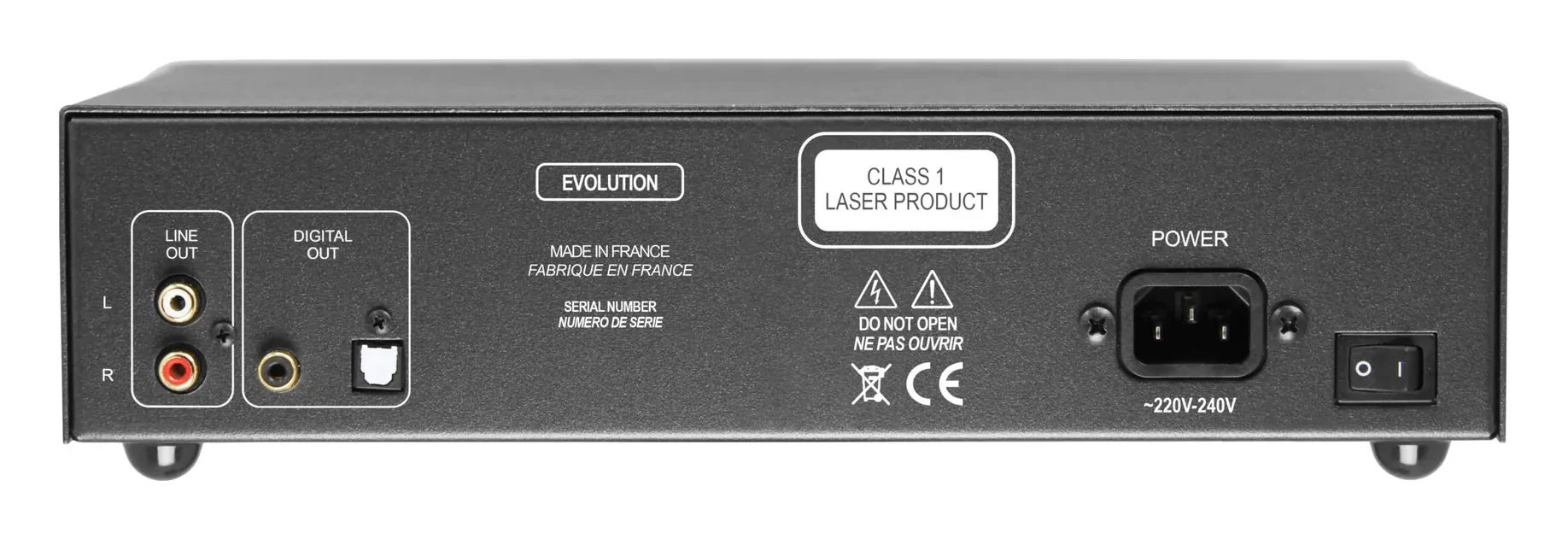 Atoll MD100 Evolution — face arrière