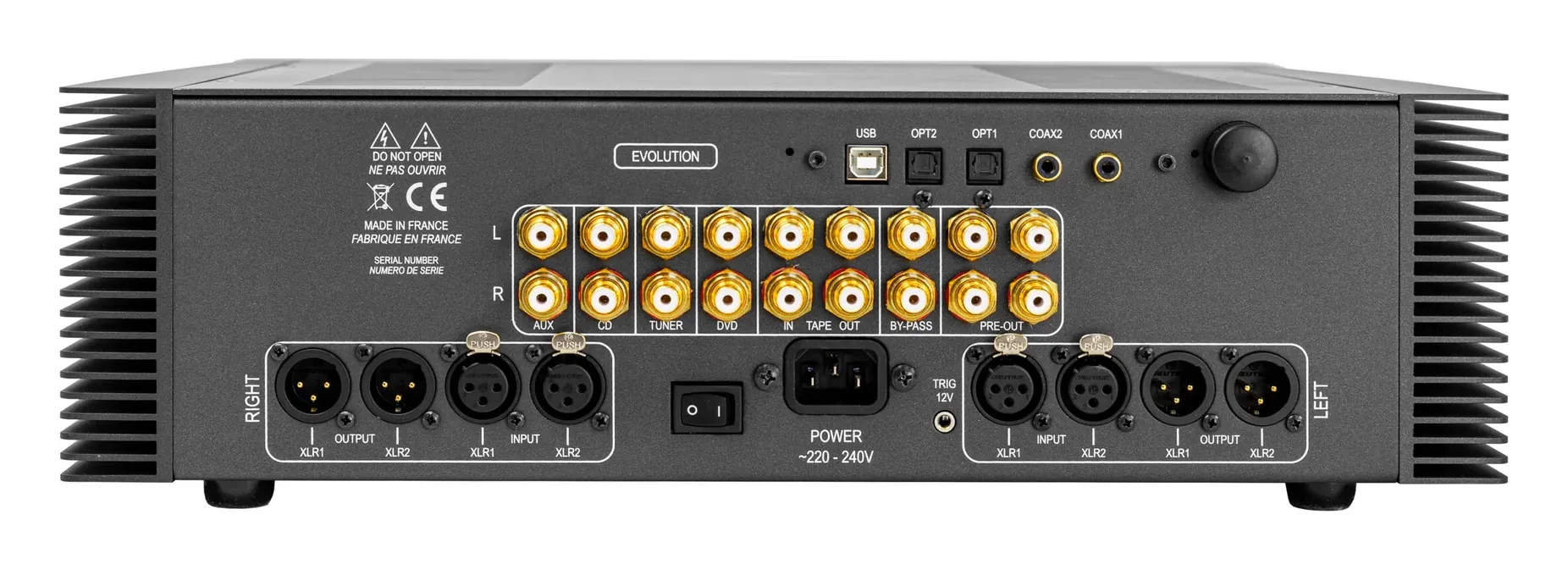 Atoll PR400 Evolution — PR400 EVO avec carte d’entrées numériques DA200 (optionnelle)
