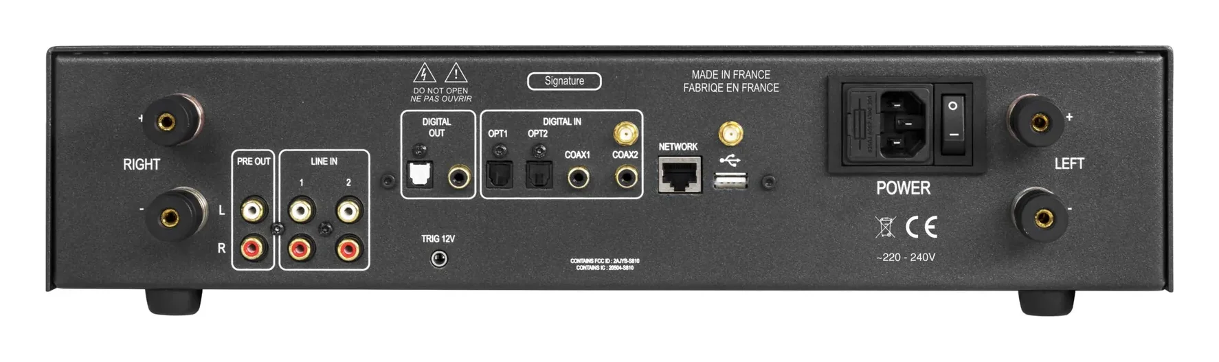 Atoll SDA300 Signature — face arrière